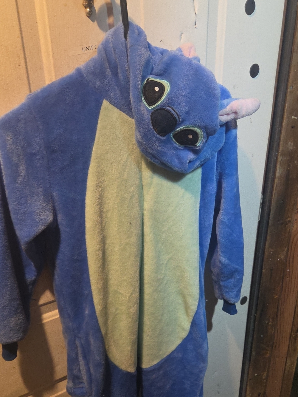Alien Plush Stitch Kids Onesie Pajama
